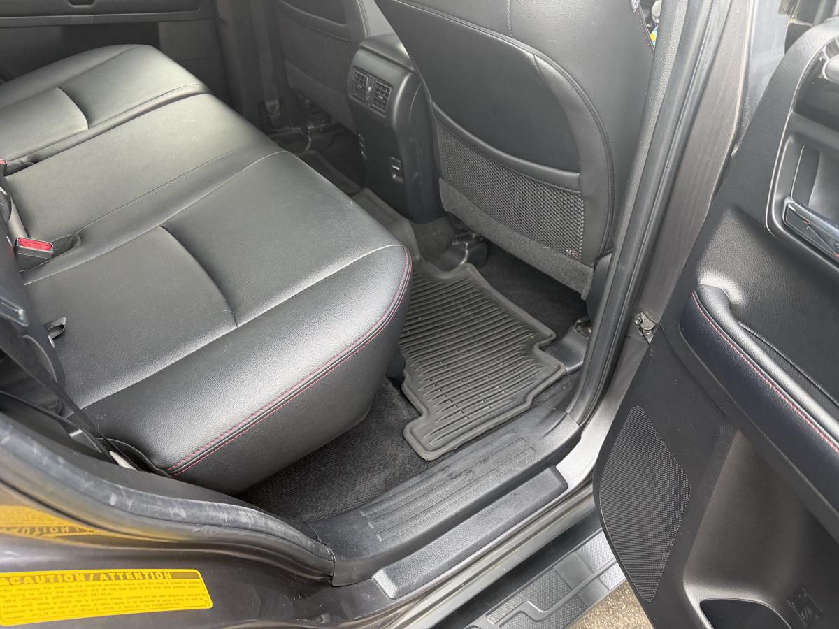 After detailing — clean 4Runner rear seats